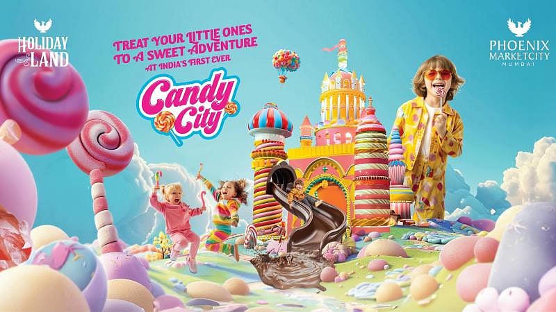 The Candycity event is suitable for four to 12 year olds